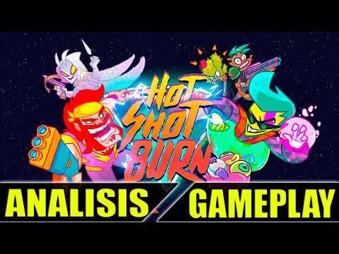 HOT SHOT BURN - EL CACTUS TEMERARIO VS LA BALLESTERA MALVADA - ANALISIS GAMEPLAY ESPAÑOL