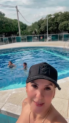 Summer Pool Day with Stylish Swimsuits and Fun