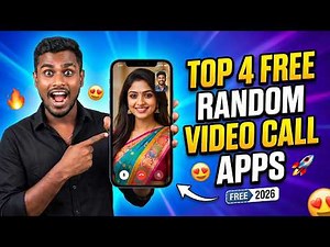 Top 4 Best Random Video Chat Apps | Best Free Video Call Apps with Girls (2026)