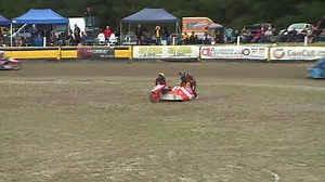 This was one of the worst Sidecar races I can ever remember in my time in speedway. 2 big accidents. All people in this video were ok... this was from the 2018/2019 NZ Sidecar Champs from Moore Park Speedway | The Pits TV