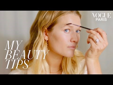 Model Toni Garrn's Wedding Day Makeup Look | My Beauty Tips | Vogue Paris