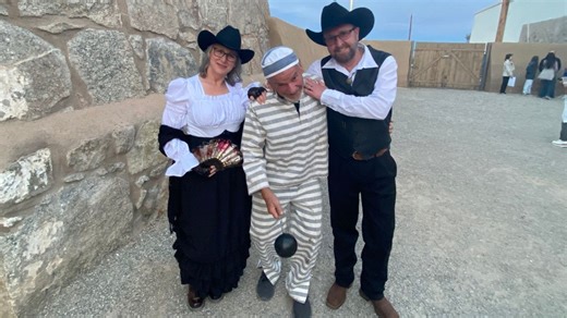 Locals visits Yuma Territorial Prison After Dark