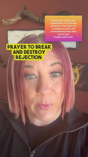 Join me in prayer to defeat the spirit of rejection in Jesus’ name. May all past hurts and feelings of being treated unfairly or rejected be washed away with the blood of the Lamb. You are loved and accepted by God. #prayer #rejection #jesuschrist #spiritualrealm #pray #healing #overcome #faith #forgiveness #love | Kathy DeGraw