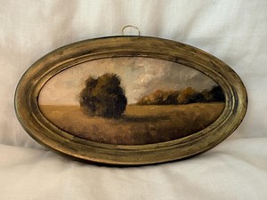 Small Framed Oil Painting | French Countryside Landscape, Country Fields Wall Decor | Can Be Hung and Displayed - Etsy Australia