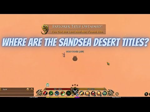AQ3D SandSea Desert TITLE Locations! AdventureQuest 3D