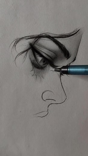 1.1K views · 16 reactions | Quick Little sketch of this woman drawing...