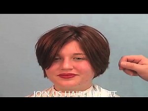 SHAVE BRIANA RIGHT DOWN THE MIDDLE DVD 126 HAIRCUT.NET PLEASE SUBSCRIBE