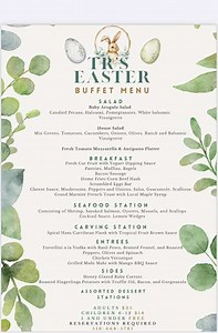 TR's Easter Brunch