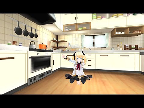 【360度動画】視点を変えて覗けちゃう！？『デタリキZ』ヒロインの日常を360°視点で覗けるスペシャル動画「キッチンでお料理編 ～青井 七海Ver.～」