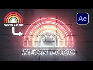 Neon Logo for After Effects