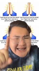4.3K views · 44 reactions | LEGEND OF PRAY EMOJI (OR HIGH FIVE EMOJI) #technology #website #application #tech #paulivandg | Ivan de Guzman | Facebook