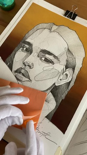 37K views · 898 reactions | Applying gold leaf | Polina Bright | Facebook