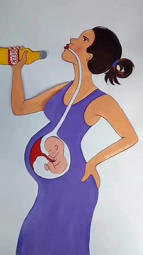 Drinking Alcohol during pregnancy is bad for the fetus and yourself.... | Nurses Hub