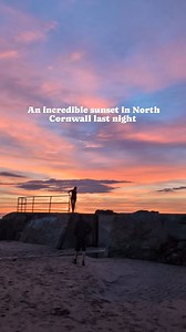 10K views · 203 reactions | Can you guess the beach? Incredible sunset yesterday   #cornwallsunset #sunsetlovers #kernow #uk #beachlife | Beautiful Cornwall | Facebook
