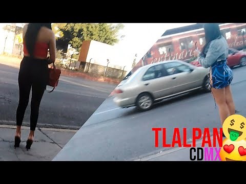 🤑🔴Zonas ROJAS CDMX | Recorrido por TLALPAN | Mexico city red light district