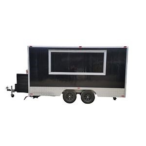 [Hot Item] Square Snack Food Trailer China Food Truck