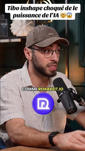 Tibo inshape choqué de la puiiiissance de l’IA🤯😱 #tiboinshape #ia #inoxtag