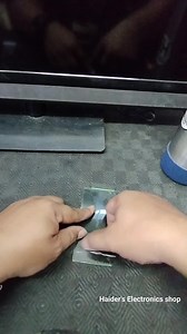 2.3K views · 3.2K reactions | Sniper 150 V2 polariser film replacement by Haider's Electronics Repair Shop #sniper #repair | Haider Alcantara | Facebook