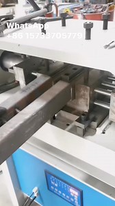 Automatic hydraulic square tube punching machine Made in China | Toby Sigrid