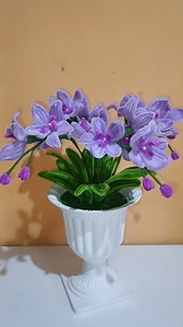 662K views · 16K reactions | Membuat bunga anggrek lagi 殺 #bungakawatbulu | Umi Rara | Facebook