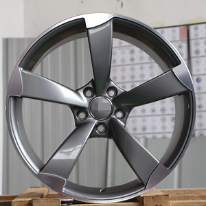 [Hot Item] Gunmetal Gray Color 5 Holes Aluminum Alloy Car Wheel Suit for German Cars