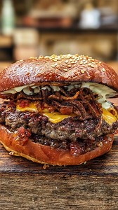 MY DIRTY BURGER As I say, it's not dirty as in messy or muddy, its just dirty as in filthy/naughty!! This burger is genuinely my favorite one to make, everything just works well together and this is what's on it. BACON JAM. BEEF PATTY. AMERICAN CHEESE. BACON BITS. CRISPY ONIONS. GARLIC MAYO. BRIOCHE BUN. DONE. Get it made, thank me later 🤝🏻 #burger #beefburgers #recipe #dirty #filthy #naughty | fat.sam.eats