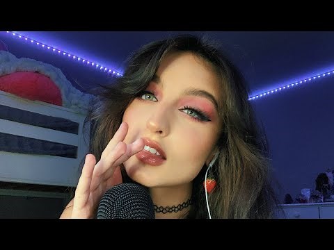 ASMR | Deep Intense Mouth Sounds ( Wet & Dry) | Tongue Swirls w/ Finger Flutters