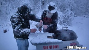 Take the chill out of the air with our Blizzard Burger. Let it snow, let it snow, let it snow! -BBQ Pit Boys | BBQ Pit Boys