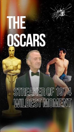 The Oscars Streaker of 1974—The Wildest Moment in Academy History! 😱🏆