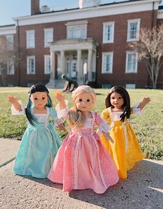 18 Inch Doll Colonial Formal Dress, Hamilton Doll Dresses, 18 Inch Doll Clothes, Heritage Doll Clothes, Hamilton Schuyler Sisters Dress, - Etsy