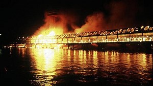 KAPELLBRÜCKE: Vor 20 Jahren brannte die Kapellbrücke