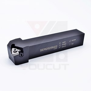 CNC Lathe External Thread Turning Tool Holder Indexable Insert Internal Thread Cutting Tool Factory Boring Bar for Ser2525m22 Carbide Threading Tool Holder