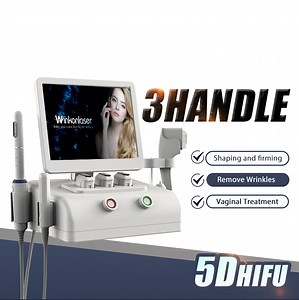 [Hot Item] Professional Vertical 5D Hifu Machine Vaginal Tightening Face Lifting Facial Wrinkle Removal 5D Hifu Machine