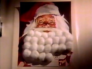 38K views · 2.4K reactions | Back in the late '80s, 7UP gave out "Countdown to Christmas" posters that let us glue cotton balls over Santa's beard. Might sound plain in today's world, but we were SO into it. Happy December! | Dinosaur Dracula | Facebook