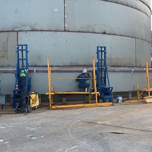 [Hot Item] Automatic Electric Screw Jack System, with Sensor for Tank Lifting