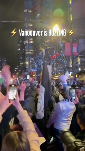 Absolute SCENES after the Whitecaps clinched their first WCF berth in club history! 🙌🏔️(🎥: @mls)