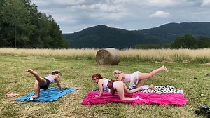 No Panties Yoga Outdoors Super Short School Skirt Flying - YTboob