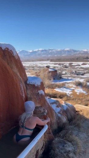 R E C H A R G E 📷 @_loganexplores | Mystic Hot Springs