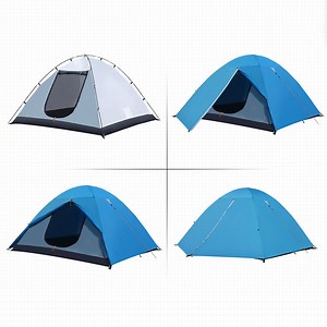 [Hot Item] 4persons Camping Tent Double Layer Alloy Pole