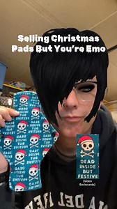 Christmas reusable cloth menstrual pad found in the Christmas / winter section of our website. #clothpads #reusablemenstrualproducts #clothpadshop | Tree Hugger Cloth Pads