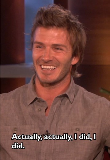David Beckham's Hilarious Confessions About Marriage