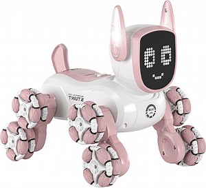 S-LINE Robo Pies RCC303 Różowy Robot zdalnie sterowany - niskie ceny i opinie w Media Expert