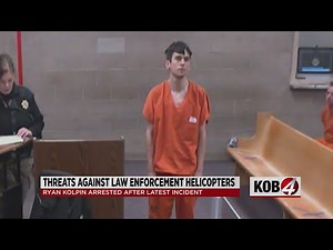 Man accused of shooting at APD helicopter appears in court