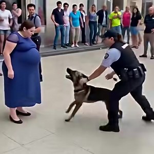 Dog Barks Repeatedly at a 7 Month Pregnant Woman… When Police Realized Why, It Was Already Too Late! Watch: https://gallery1.greensmartmobility.com/dog-barks-repeatedly-at-a-7-month-pregnant-woman-when-police-realized-why-it-was-already-too-late/ | Dalmiro Cuellar Oficial
