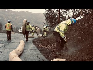 Watershed Hazard and Sediment Mitigation Underway Around Lake Berryessa LNU Complex Fire Burn Scars