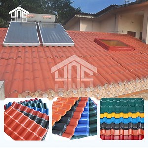 [Hot Item] Hot Sale Spanish PVC Roof Tile Prices ASA UPVC Plastic Roofing Sheet Roof Tiles