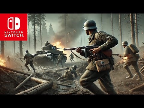 TOP 20 BEST Military War Games on Nintendo Switch
