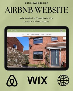 Airbnb Booking Wix Website Template - Etsy Canada