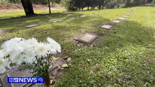 A major search is underway tonight for a serial grave robber after more than a hundred memorial plaques were damaged at a cemetery in Tweed Heads. #9News | 9 News Gold Coast