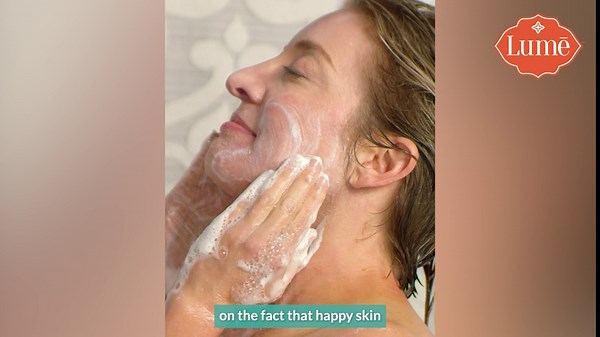 Lume Acidified Body Wash 4 Pack Mini Sampler - Eliminates Odor Reactions, pH Optimized and Promotes Healthy and Soft Skin - 2oz Mini Tubes (Sandalwood Citrus, Pink Peony, Cucumber Melon, Unscented)